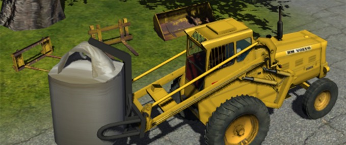Bagger & Radlader Bmvolvo218 Landwirtschafts Simulator mod