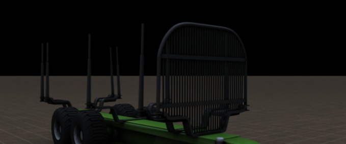 Sonstige Anhänger JohnDeere Trailer ForestEdition Landwirtschafts Simulator mod